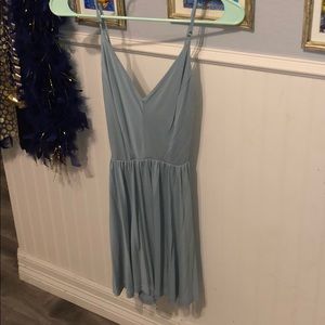 Silence + noise team dress with cross back